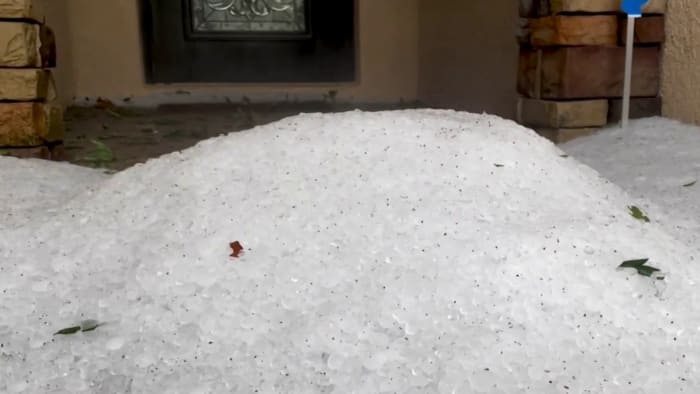 Lake County residents surprised after strong storms, hail move through || Discount Sports